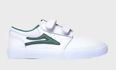 GRIFFIN KIDS WHITE/PINE LEATHER